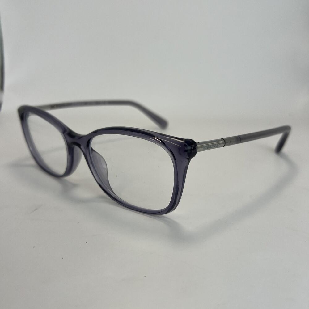 COACH Eyeglasses HC 6192 5665 Transparent Purple 54-17-145 Cat Eye *FRAMES ONLY*